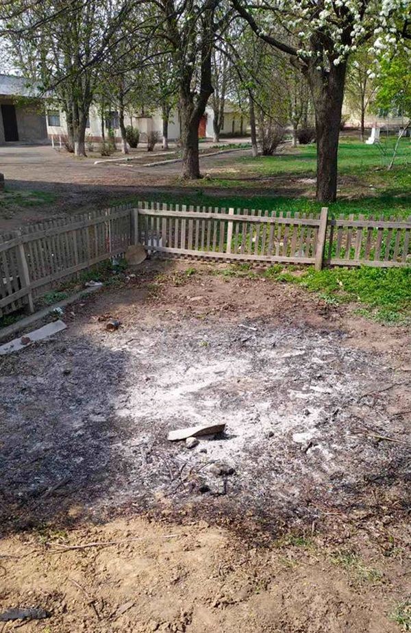 Под Николаевом мужчина сжег соседа на костре из-за сломанного дверного замка (фото)
