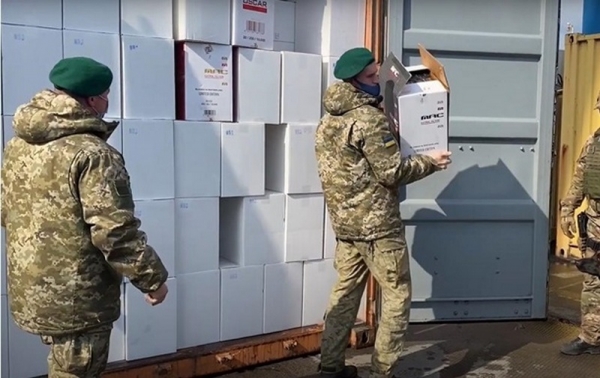 В Одессе обнаружили контрабандные сигареты на 145 млн гривен