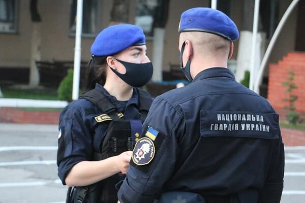 Впервые в Украине: в Одессе женщина-нацгвардеец возглавила патрулирование города  
