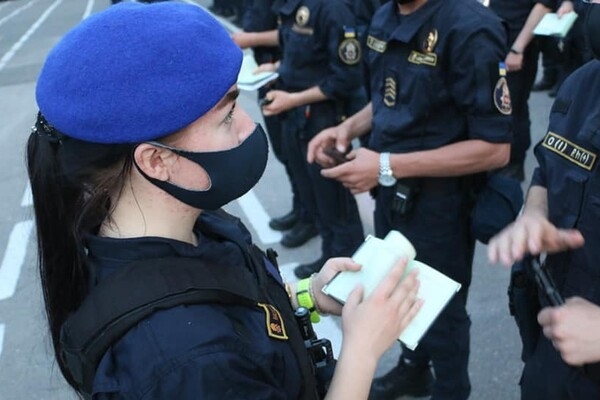Впервые в Украине: в Одессе женщина-нацгвардеец возглавила патрулирование города  