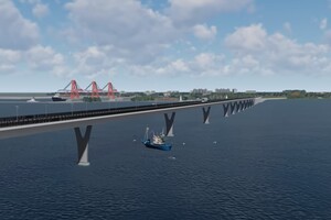 Как будет выглядеть мост через Днестровский лиман: визуализация