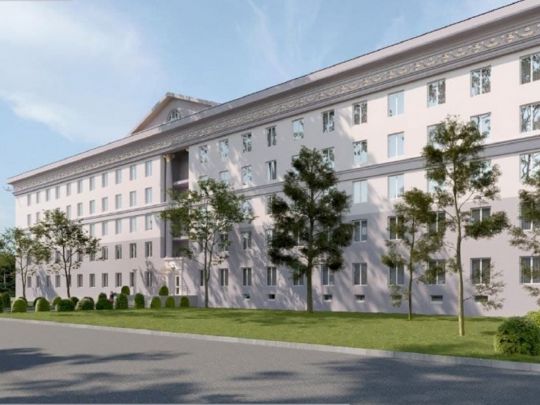 У Дніпрі за програмою «Велике будівництво» модернізують пологовий будинок № 1