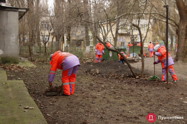 Коммунальные службы начали генеральную уборку и инвентаризацию дворов Одессы: зачем это нужно. Фото