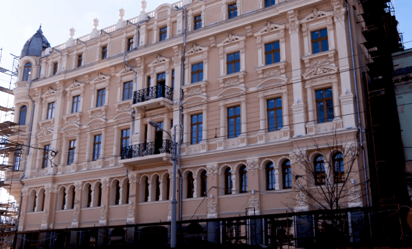 Реставрация дома Либмана на финишном этапе: в мэрии рассказали, когда закончат работы. Видео