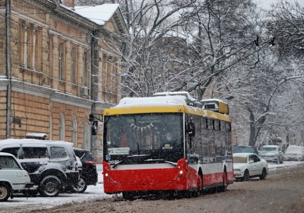 Как работает транспорт в Одессе 9 марта