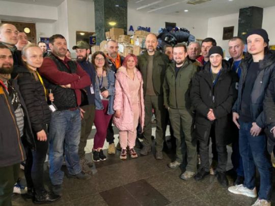 В ОП розповіли, скільки гуманітарки та переселенців перевезла в березні «Укрзалізниця»