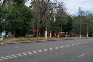 На Фонтанской дороге в Одессе сделали велодорожку