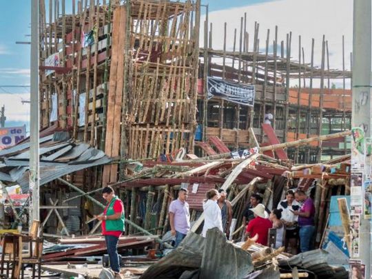 Сотні жертв: у Колумбії обрушилася трибуна з глядачами на кориді (відео)