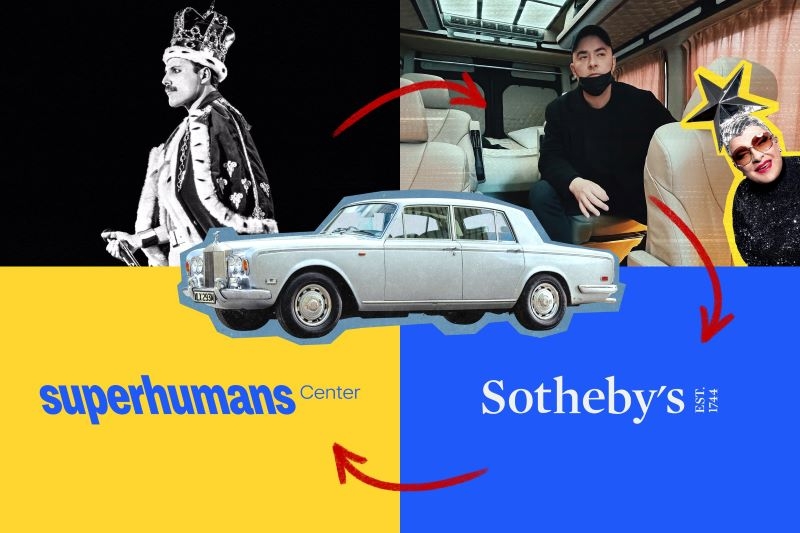 Андрій Данилко продає Rolls-Royce Фредді Мерк’юрі на аукціоні Сотбіз: на що витратить кошти