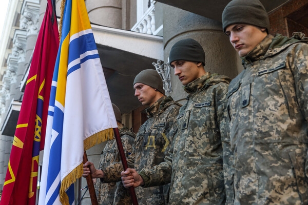 В Одессе простились с двумя погибшими в Донецкой области военными
