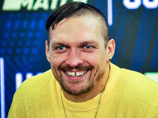 «Підпиши контракт або звільни пояс»: Усик звинуватив Ф'юрі в боягузтві