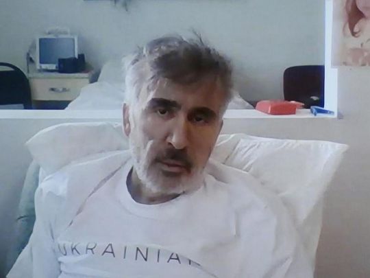 «Я скоро помру»: Міхеіл Саакашвілі звернувся до Заходу з проханням урятувати йому життя