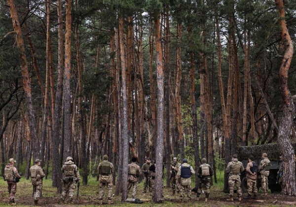 Карта боевых действий в Украине 5 мая