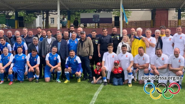 Футбол. В Одеській області урочисто вшанували знаменитих футболістів «Чорноморця»