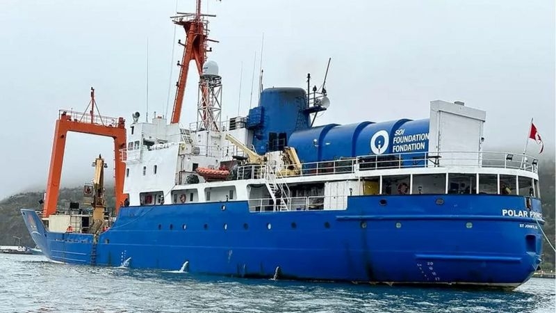 В Атлантиці намагаються врятувати субмарину з туристами, яка зникла під час занурення до «Титаніка»