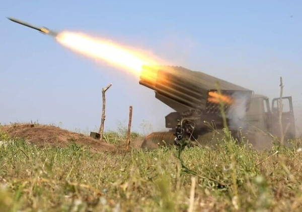 Карта боевых действий в Украине 12 июля