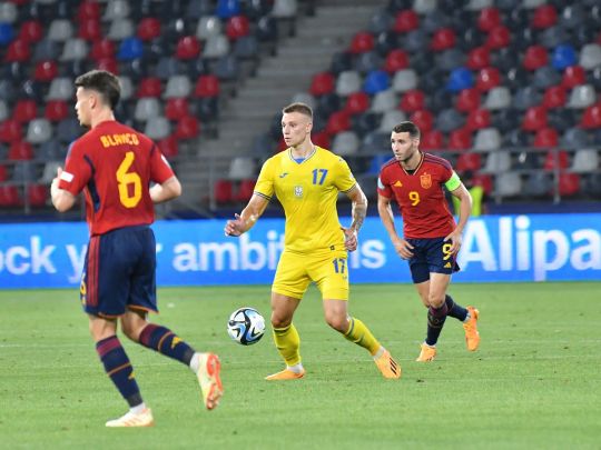Україна U21 пропустила п'ять голів від Іспанії та не вийшла до фіналу Євро-2023: відеоогляд матчу