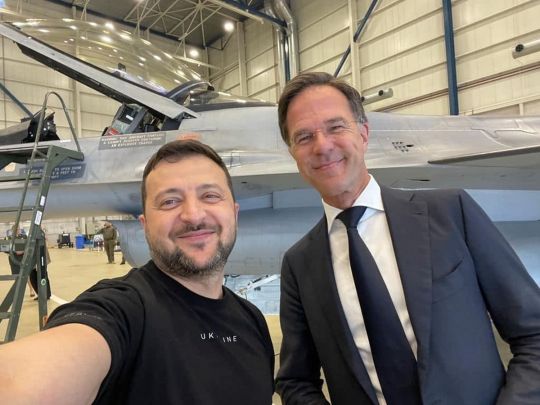 «Це лише початок»: Зеленський назвав кількість винищувачів F-16, які Нідерланди погодились передати Україні