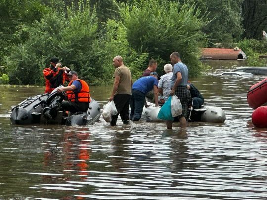 Місто йде під воду: у&nbsp;російському Уссурійську прорвало дамбу (відео)
