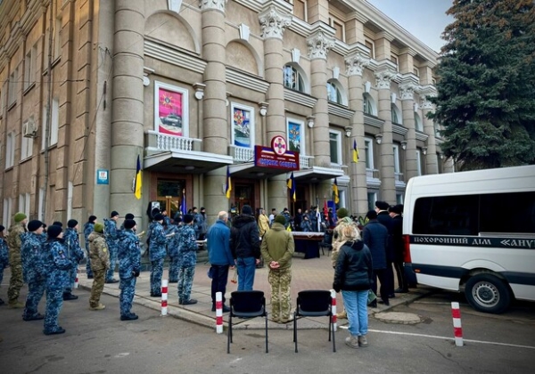 В Одессе простились с военным, который погиб на Запорожском направлении