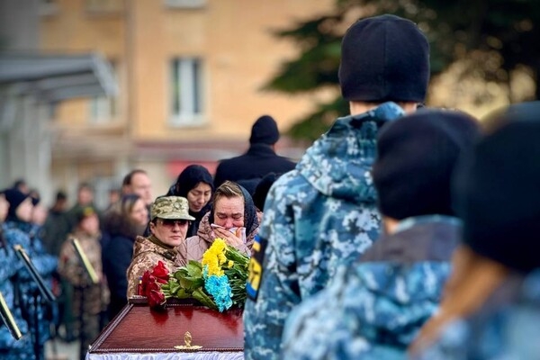 В Одессе простились с военным, который погиб на Запорожском направлении