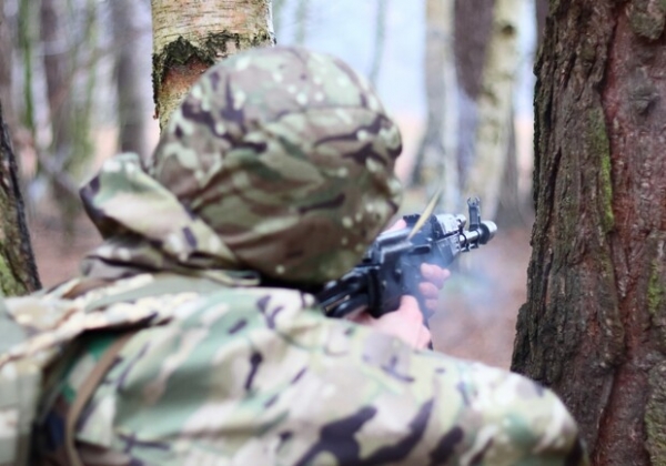 Карта боевых действий в Украине 21 февраля