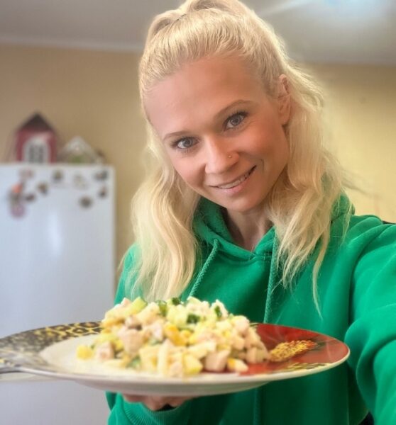 Салат з&nbsp;огірком та&nbsp;курячим філе: для тих, хто турбується про струнку фігуру