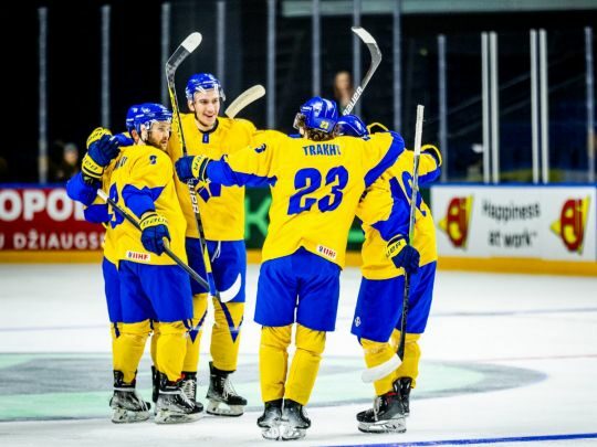 Україна знищила Естонію на&nbsp;старті чемпіонату світу з&nbsp;хокею: відеоогляд матчу