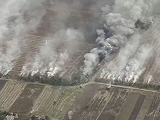 Відповідь за обстріл Полтави: воїни ЗСУ вдарили по скупченню росіян у Курській області