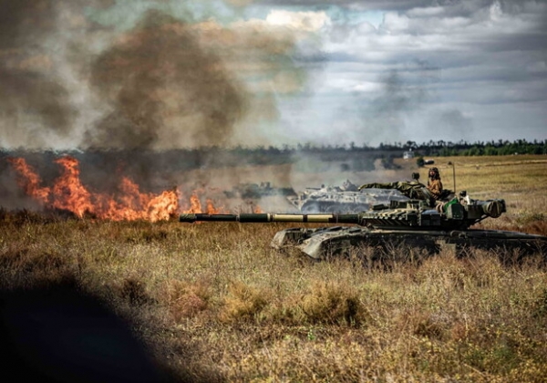 Карта боевых действий в Украине 12 ноября
