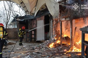 В Аркадии в неработающем заведении возник пожар: погиб мужчина