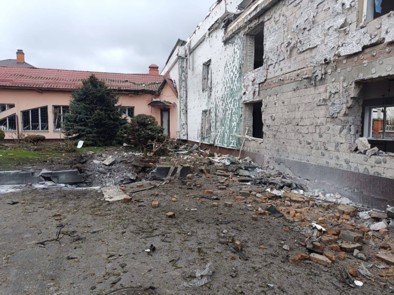 Ворожий безпілотник атакував приватний будинок у Білій Церкві: момент потрапив на відео