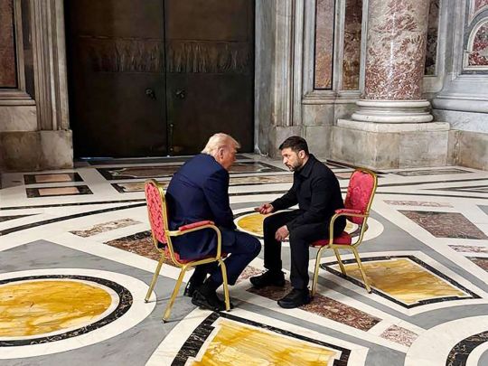 Що Зеленський сказав Трампу на похороні Папи Франциска: ЗМІ дізнались подробиці