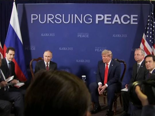 &laquo;Для українців&nbsp;&mdash; нічого&raquo;: в&nbsp;Німеччині розкритикували зустріч путіна і&nbsp;Трампа