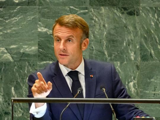 &laquo;Доведеться за&nbsp;це&nbsp;заплатити&raquo;: Макрон різко звернувся до&nbsp;росії