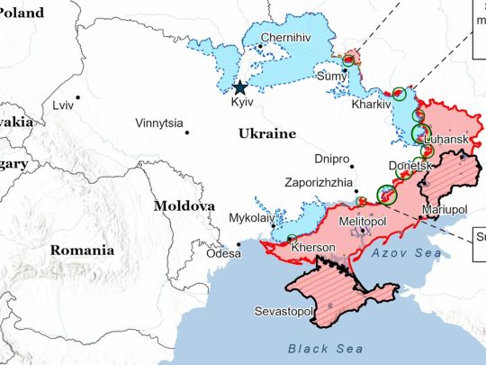 Латають дірки: ЗСУ контрнаступом зірвали штурм росіянами &laquo;Пояси фортець&raquo;,&nbsp;&mdash; ISW