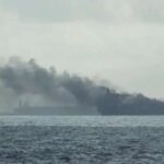 В Черном море в Одесской области горело судно: подробности от ВМС ВС Украины
