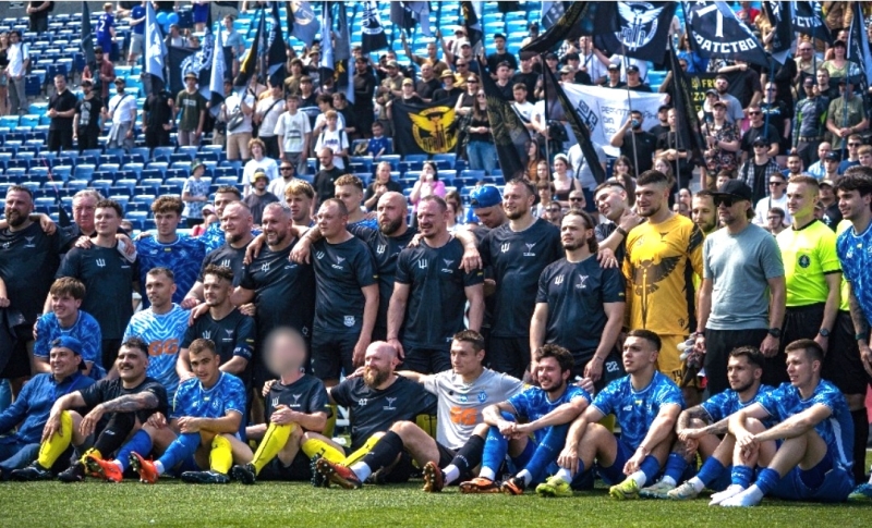 Військові проти &laquo;Динамо&raquo;: за&nbsp;участі &laquo;Спецпідрозділу Тимура&raquo; ГУР&nbsp;МО України відбувся видовищний матч