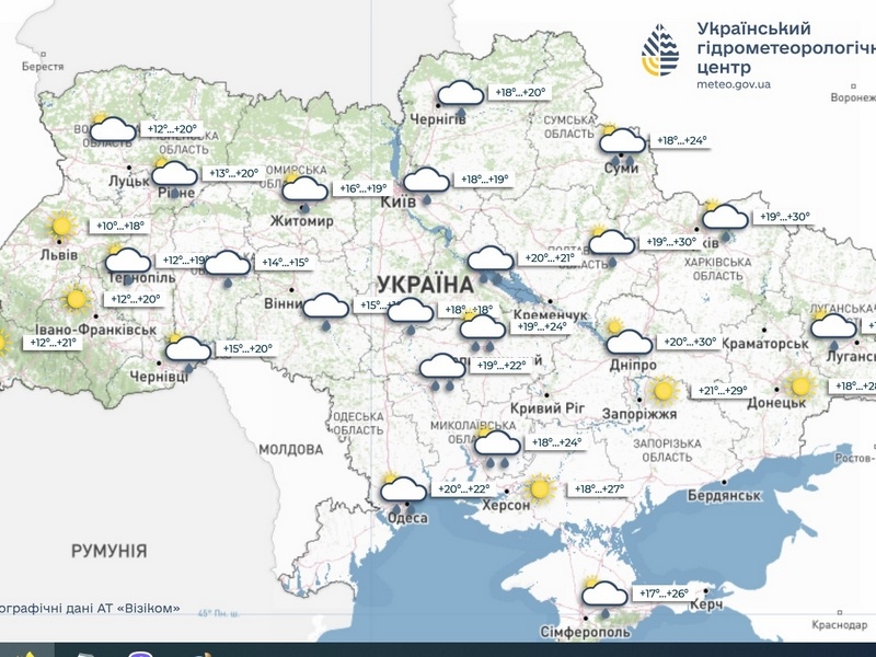 Сонця поки не&nbsp;чекайте: дощі заливатимуть Україну весь тиждень 8&nbsp;&mdash; 14 червня